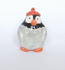 figurine-pingouin-bonnet-rouge-moineaux-and-co-faïence-quimper.2