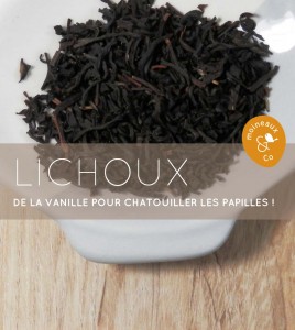 Lichoux - Thé noir parfumé vanille - Moineaux & Co