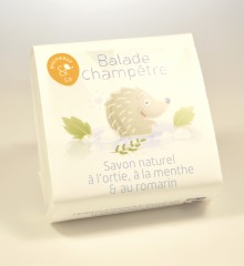 savon naturel bio nature et progrès ortie menthe romarin balade champêtre moineauxandco quimper
