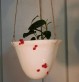 suspension plantes fleurs rouges cerisier japonais moineauxandco faïence quimper