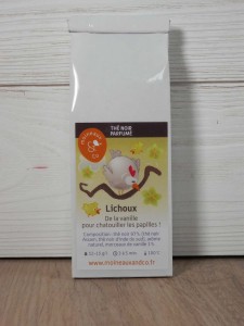Lichoux - Thé noir parfumé vanille - Moineaux & Co