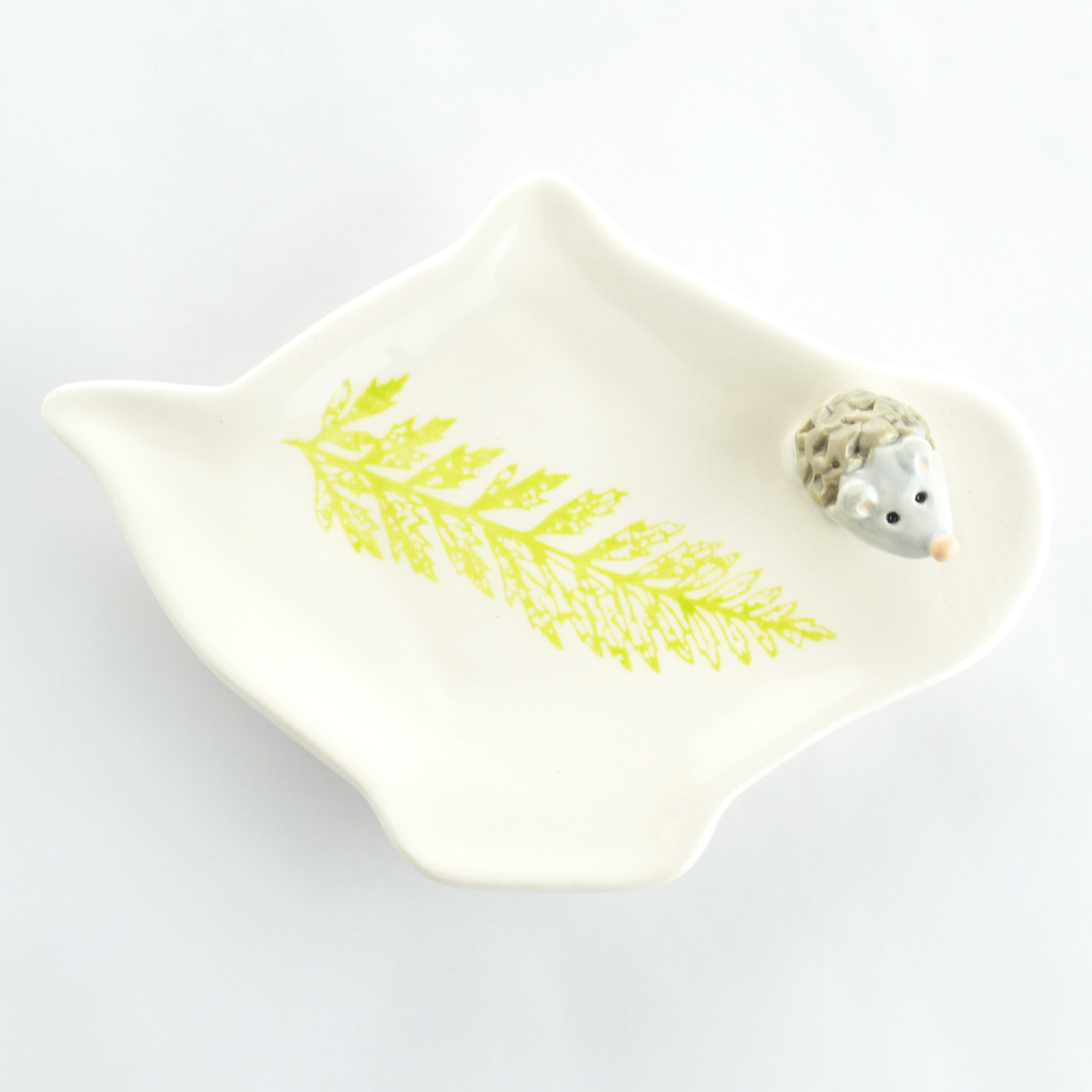 Repose-Sachet De Thé Motif Oiseaux Multicolores Dans Les Feuillages - Accessoire Cuisine Mélamine De Qualité Kiub
