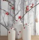 vases bouteilles fleurs de cerisier moineaux & co
