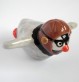 figurine pingouin casque aviateur