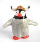 Figurine pingouin casque de viking normand