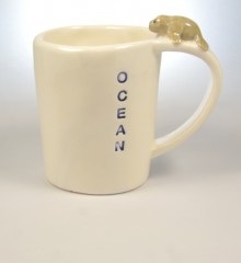 tasse phoque gris océan