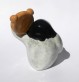 figurine pingouin horloger - faïence - poterie - moineaux & co - horlogerie besançon