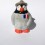 Collection Histoire - Figurine pingouin - Le Poilu - Soldat français première guerre mondiale 1914-1918.