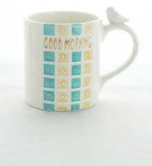 Mug moineau "Good morning"