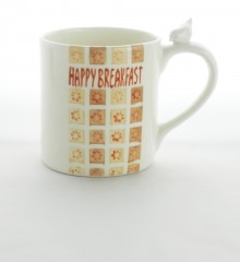 Mug moineau "Happy Breakfast"