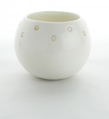 Vase boule pâquerette