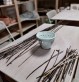 Stage poterie-vannerie 2025 - Atelier de céramique Moineaux & Co Quimper - Cours et stages de poterie.