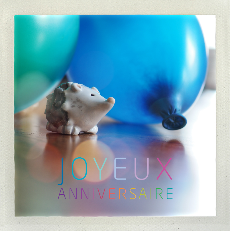 Carte Joyeux Anniversaire