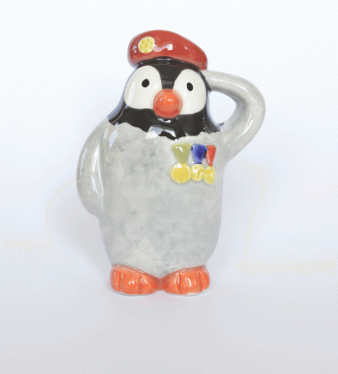 figurine-pingouin-médaillé-soldat-2e-guerre-mondiale-39-45-libération-normandie-moineaux-and-co-faïence-quimper3f