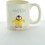 Mug XL Pingouin ciré jaune sous la pluie - céramique artisanale Moineaux & Co à Quimper