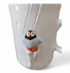 Tasse pingouin sur la banquise - Faïencerie sauvage Moineaux & Co à Quimper.