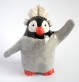 Figurine faïence pingouin coiffe dentelle fouesnantaise bretonne atelier moineaux & co made in quimper france