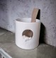 Pot à ustensiles phoque- Faïencerie sauvage Moineaux & Co Quimper