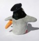 collection pays- figurine pingouin français - béret et baguette de pain