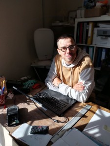 Morgan Danveau, assistant administratif et professeur de modelage.