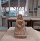 Cours de sculpture- au Musée de la Faïence d'après l'oeuvre "Femme de Baud en prière" d’Emile-Just Bachelet