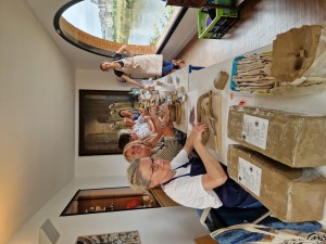 Cours de sculpture au Musée de la Faïence