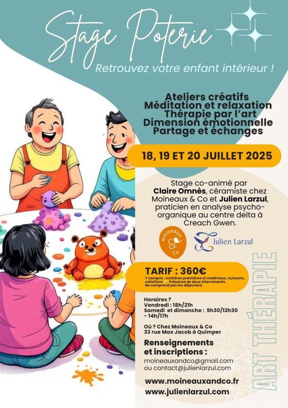 Atelier de céramique Moineaux & Co à Quimper