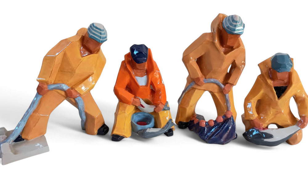 Paul Moal - Décor et cuisson à l'atelier Moineaux & Co Quimper