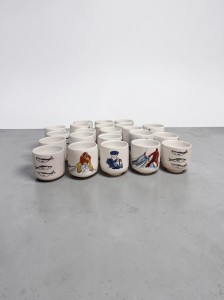 Pièces réalisées par l'atelier Moineaux & co pour le Musée de la Faïence de Quimper